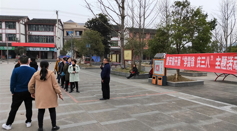 普安镇开展"学雷锋庆三八"主题活动 - - 开江县人民政府